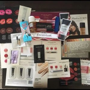 Makeup travel sized and samples bundle